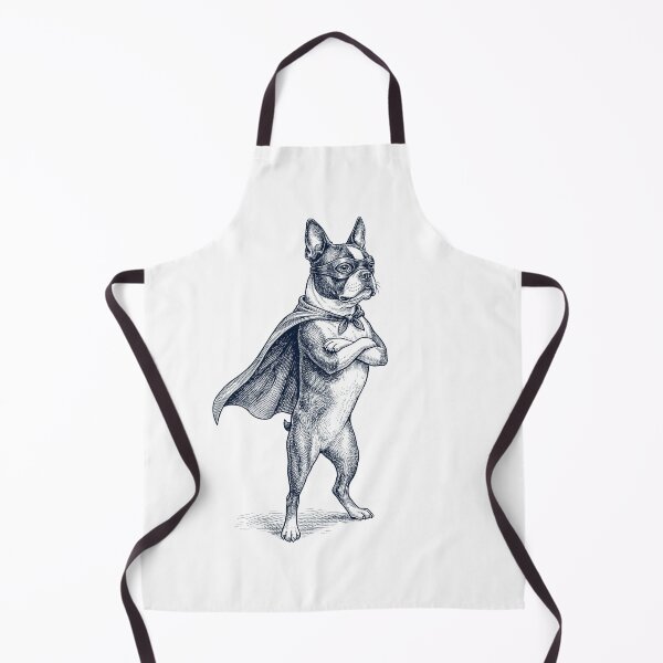 Item preview, Vintage Boston Terrier Hero Superhero Dog Lover designed and sold by DoodleTortle.