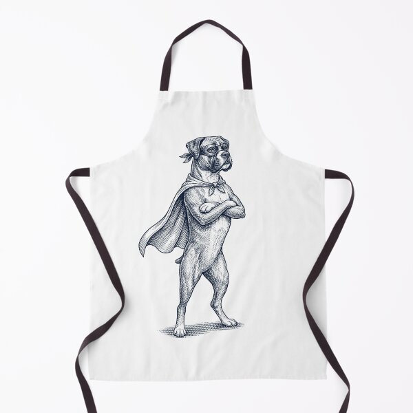 Item preview, Vintage Boxer Dog Hero Superhero Dog Lover designed and sold by DoodleTortle.