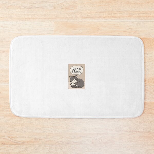 Item preview, Do Not Disturb Cat – Cute Sleeping Cat Meme Aesthetic designed and sold by Sticker shop 007.