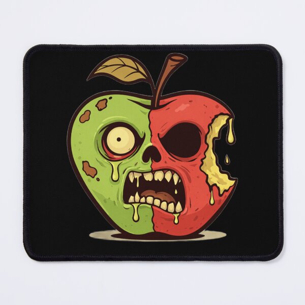 Item preview, Split Zombie Apple: The Mutant Rotten Fruit designed and sold by Droosam.