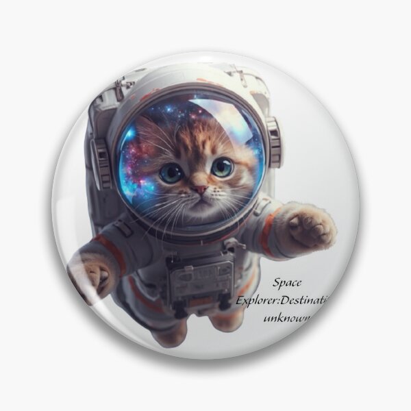 Item preview, Kitten Space Explorer designed and sold by Timastorart.