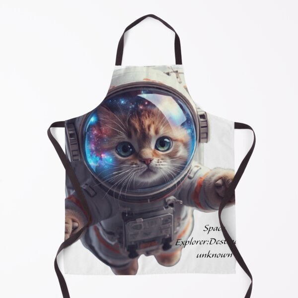 Aperçu de l'œuvre Kitten Space Explorer créée et vendue par Timastorart.