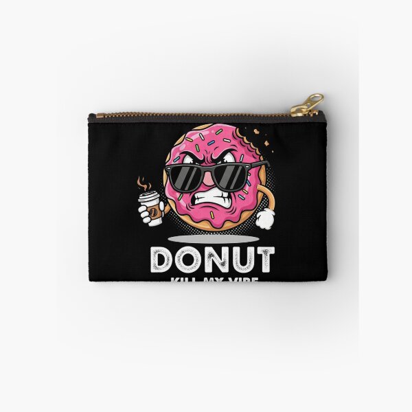 Item preview, Donut Kill My Vibe Funny Angry Donut | Sarcastic Coffee Humor Graphic designed and sold by FelixnRobinus.