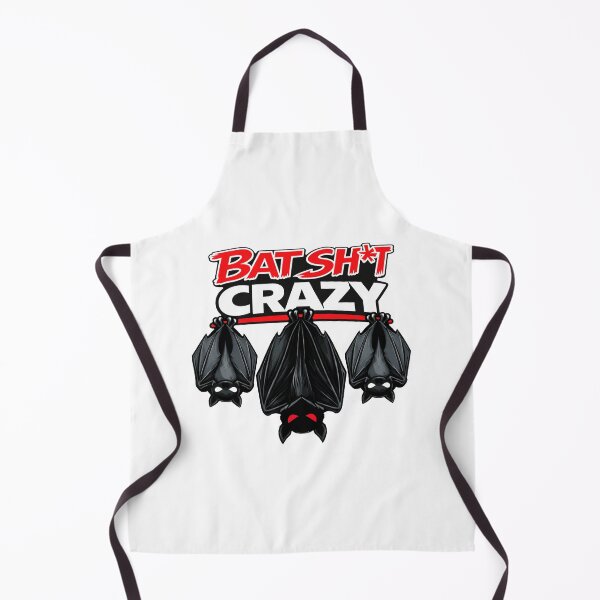 Item preview, Batshit Crazy Three Bats Hanging Upside Down designed and sold by BSCI Designs.