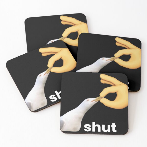 Item preview, Shut Up Seagull Meme designed and sold by NF Designs Studio DTF.
