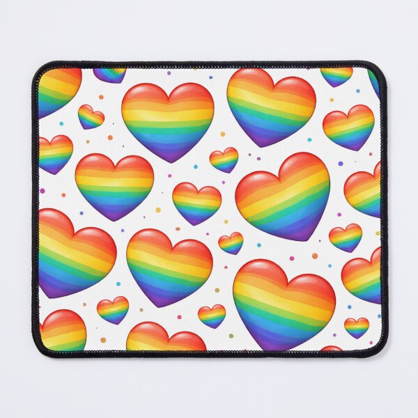 Item preview, Rainbow hearts designed and sold by RiaBubble.