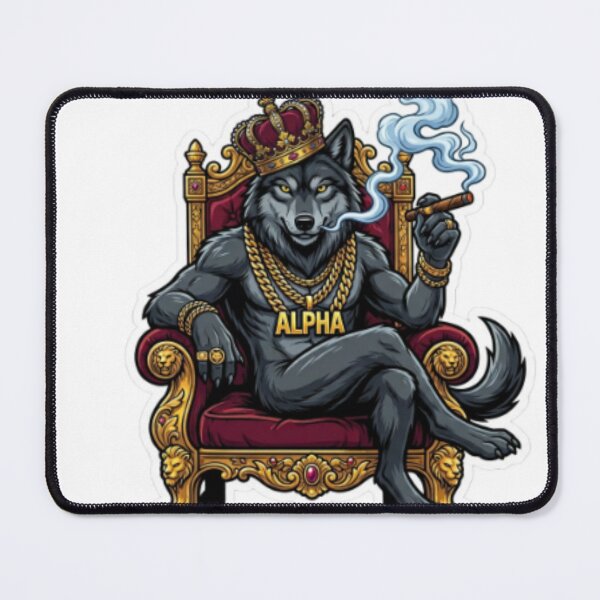Item preview, Alpha Wolf Rules designed and sold by beingdipak.