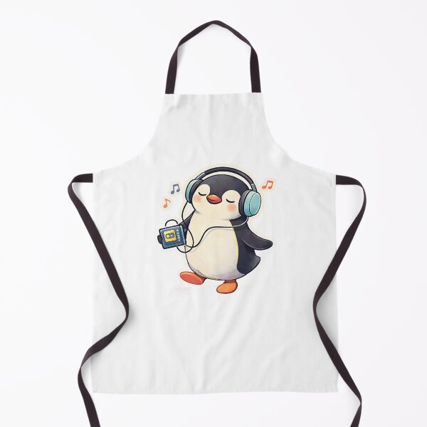 Item preview, Chill Beats Penguin sticker designed and sold by Jaideep Walia.