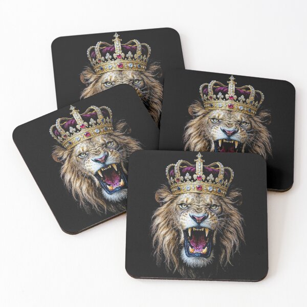 Item preview, The Lion, King of the Jungle designed and sold by NF Designs Studio DTF.