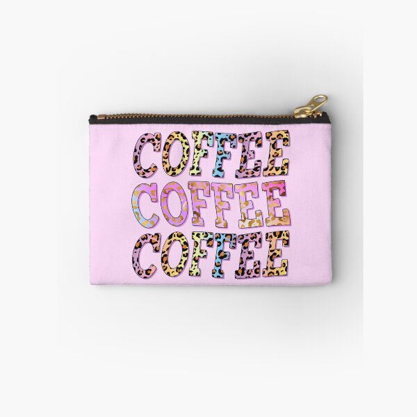 Item preview, Leopard Print Coffee Coffee Coffee designed and sold by NettiesWallArt.