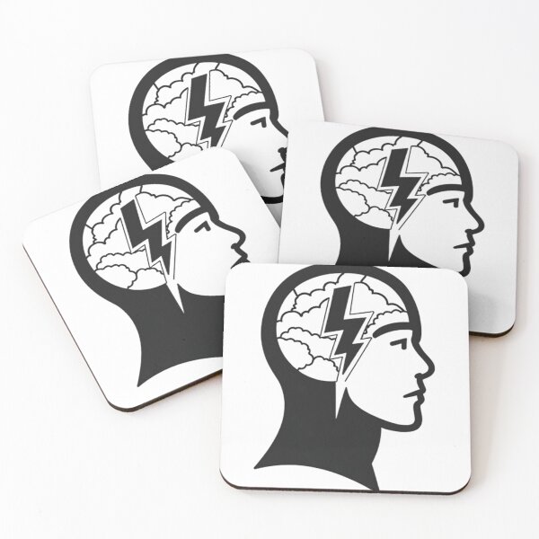 Item preview, Electric Mind – Storm Inside the Brain designed and sold by Kavya Art.