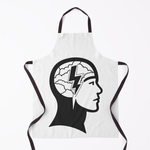 Item preview, Electric Mind – Storm Inside the Brain designed and sold by Kavya Art.