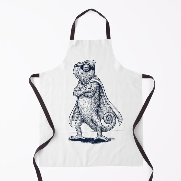 Item preview, Vintage Chameleon Hero Superhero Animal Lover designed and sold by DoodleTortle.