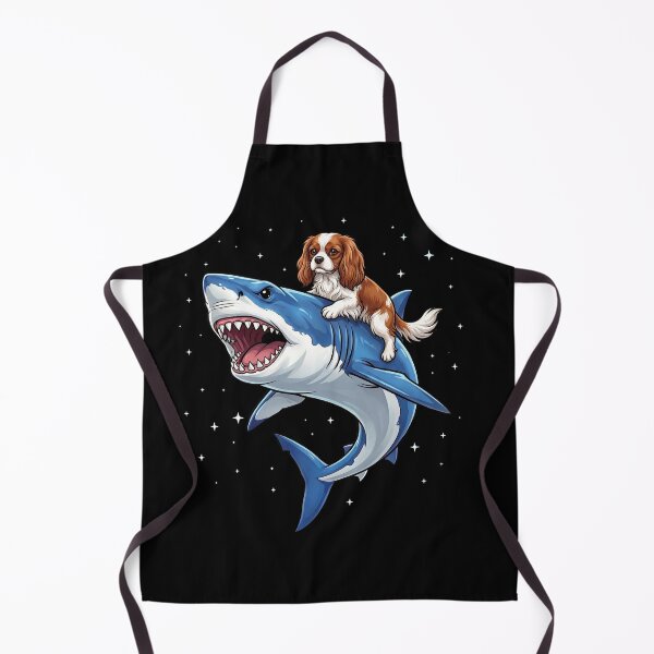 Item preview, Funny Cavalier King Charles Spaniel Shark Dog Mom Dad Lover designed and sold by TerryConnells.