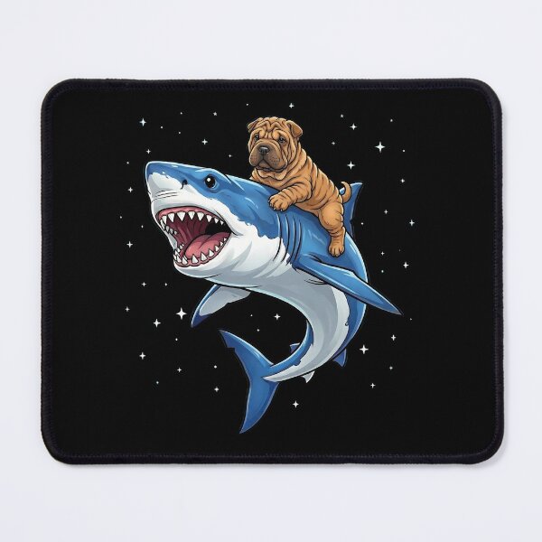Item preview, Funny Chinese Shar Pei Shark Dog Mom Dad Lover designed and sold by TerryConnells.