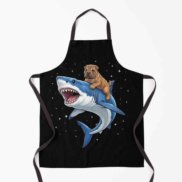Item preview, Funny Chinese Shar Pei Shark Dog Mom Dad Lover designed and sold by TerryConnells.