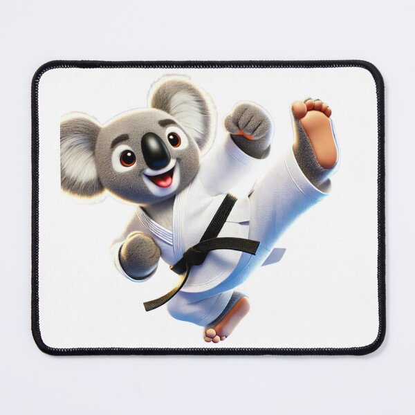 Item preview, Karate Panda – Cute Martial Arts Panda Design designed and sold by FreshLineArts.