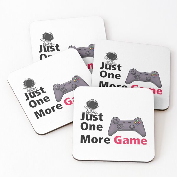 Item preview, Just One More Game Gamer T-Shirt – Funny Gaming Tee designed and sold by PressReady.