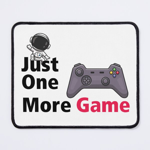 Item preview, Just One More Game Gamer T-Shirt – Funny Gaming Tee designed and sold by PressReady.