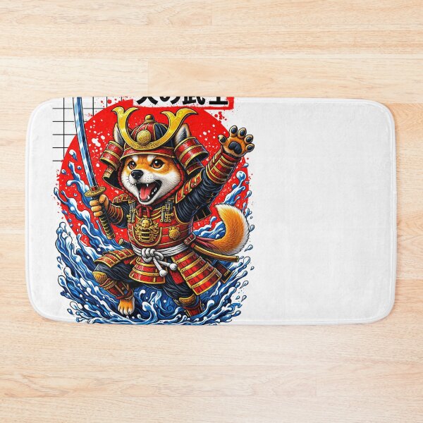 Item preview, Shiba Inu Dog Ancient Armor Blade Pet Lover designed and sold by Tsugraf Designs.
