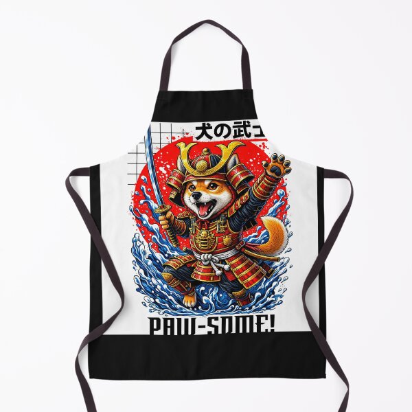 Item preview, Shiba Inu Dog Ancient Armor Blade Pet Lover designed and sold by Tsugraf Designs.