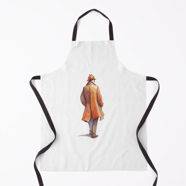 Item preview, Watercolor Detective Sherlock Holmes Classic Literature Art designed and sold by Fenay Designs.