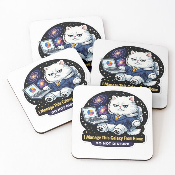 Item preview, Persian Cat Astronaut I Manage This Galaxy From Home designed and sold by Gentlestate.