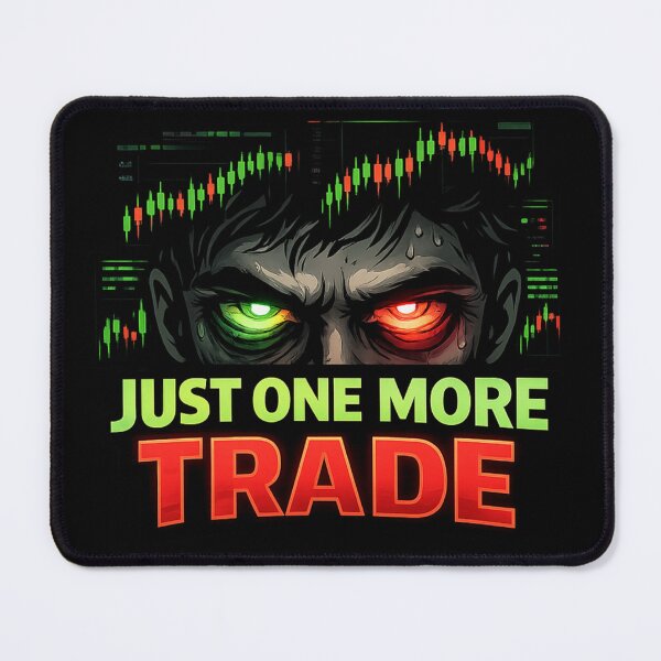 Item preview, Just One More Trade Funny Trading Shirt – Day Trader Meme Crypto Forex Stock Market designed and sold by Chart Store | Trading Life.