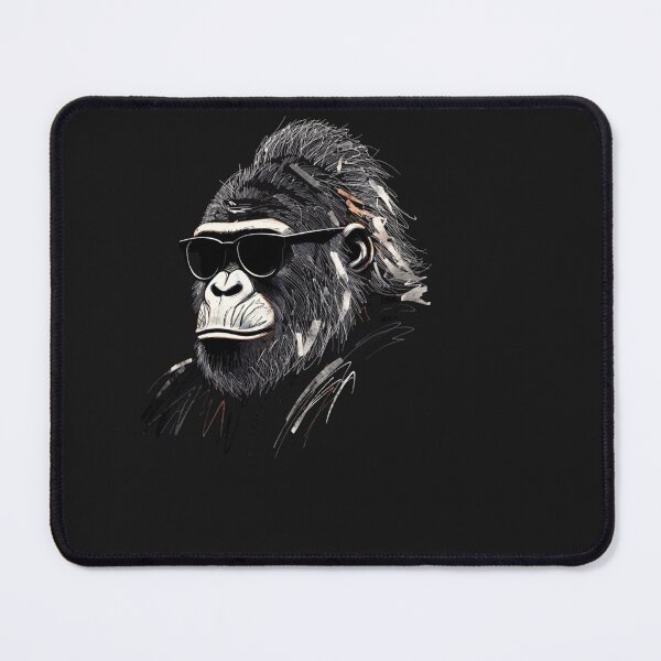 Item preview, Cool Gorilla Wearing Sunglasses Funny Animal Mem designed and sold by Clairenity Studio.
