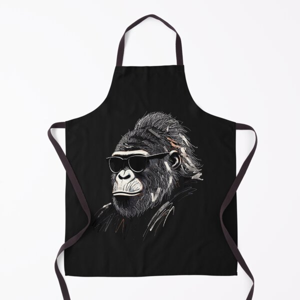 Item preview, Cool Gorilla Wearing Sunglasses Funny Animal Mem designed and sold by Clairenity Studio.