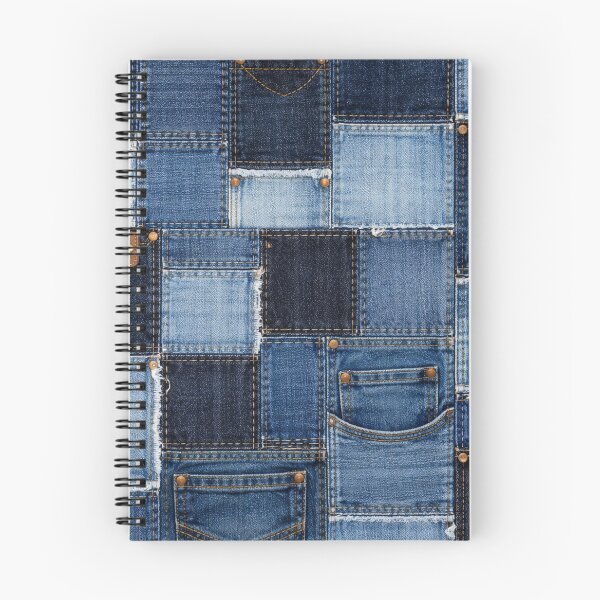 Item preview, Patchwork denim designed and sold by RiaBubble.
