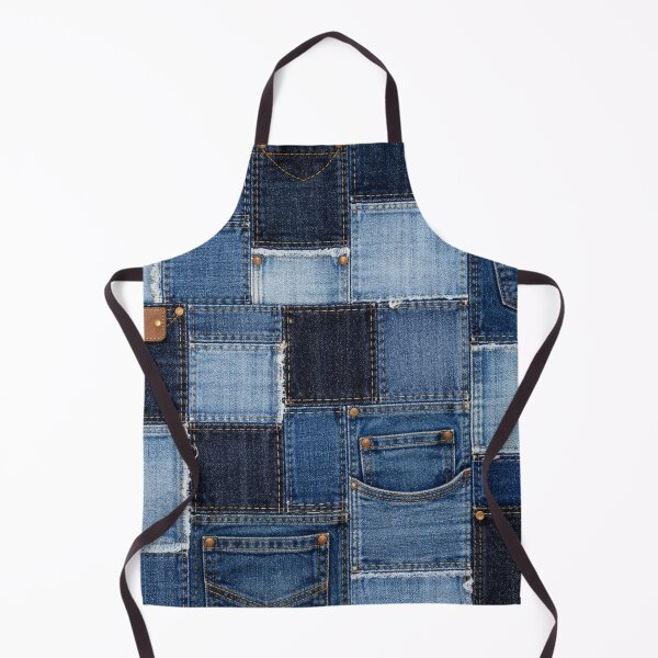 Item preview, Patchwork denim designed and sold by RiaBubble.