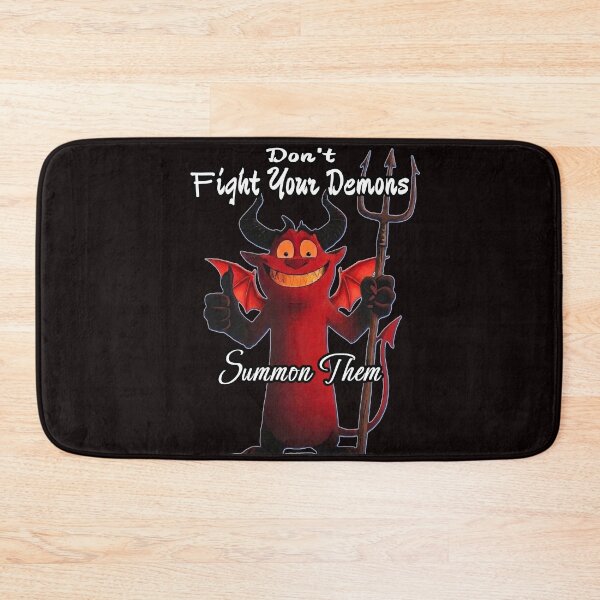 Item preview, Don't Fight Your Demons – Summon Them | Funny Dark Humour Devil Art designed and sold by A-T-H.