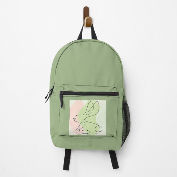 Item preview, Line drawing of a rabbit, Easter bunny designed and sold by minimalartstory.