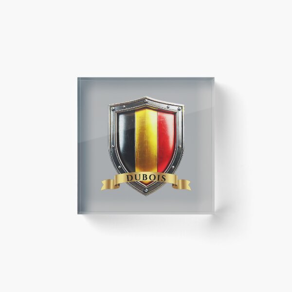 Item preview, Belgium Heritage Shield for Dubois designed and sold by Highlandkings.