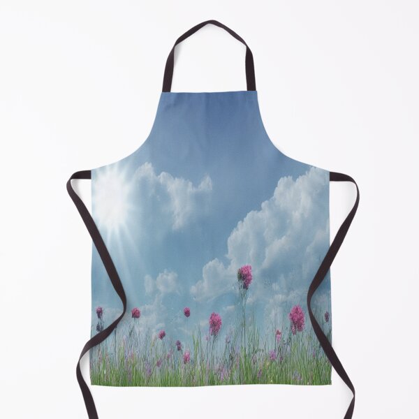Item preview, Sunny Meadow Landscape with Wildflowers and Bright Blue Sky designed and sold by FotoworldEdel.
