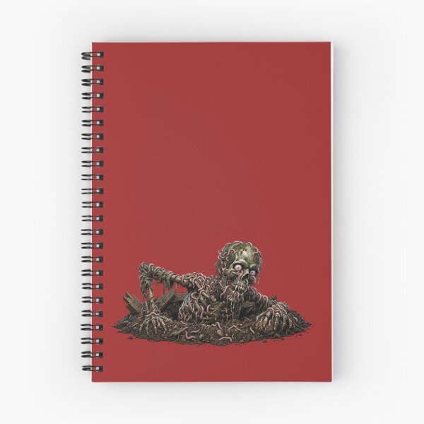 Item preview, Terrifying Zombie Emerging from Grave Covered in Worms – Horror Monster Apocalypse Scene designed and sold by Cauldron Crafts.