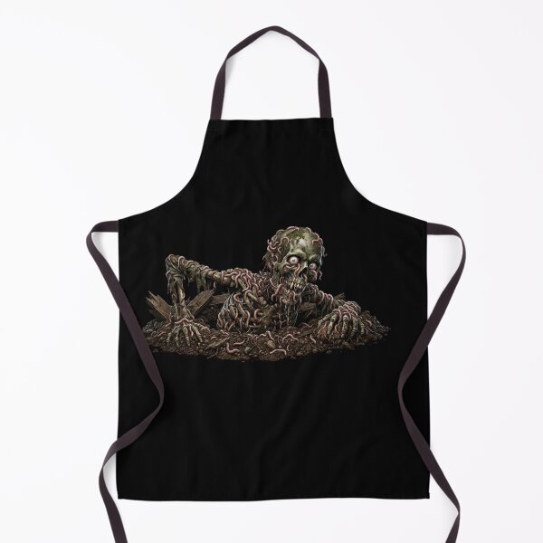 Item preview, Terrifying Zombie Emerging from Grave Covered in Worms – Horror Monster Apocalypse Scene designed and sold by Cauldron Crafts.