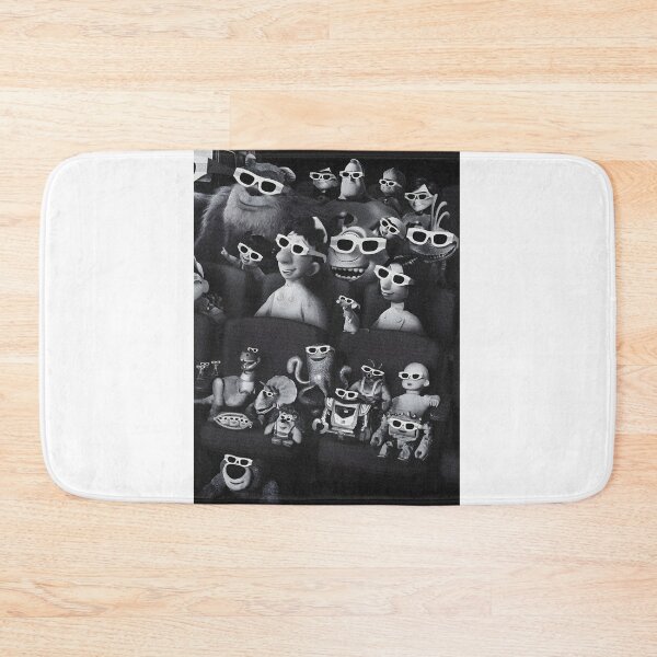 Item preview, Pixar Characters 3D Cinema - Vintage Monochrome Edition designed and sold by Ari's Gallery.