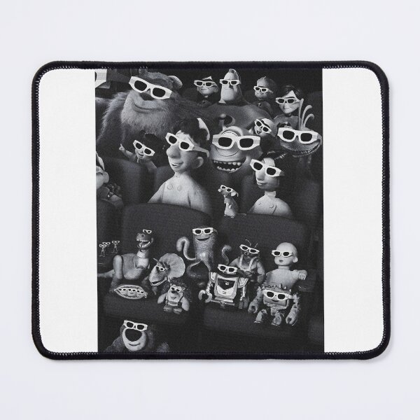 Item preview, Pixar Characters 3D Cinema - Vintage Monochrome Edition designed and sold by Ari's Gallery.
