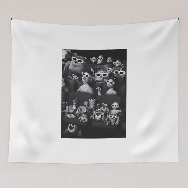 Item preview, Pixar Characters 3D Cinema - Vintage Monochrome Edition designed and sold by Ari's Gallery.