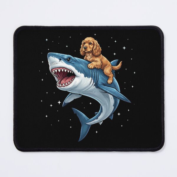 Item preview, Funny Cocker Spaniel Shark Dog Mom Dad Lover designed and sold by TerryConnells.