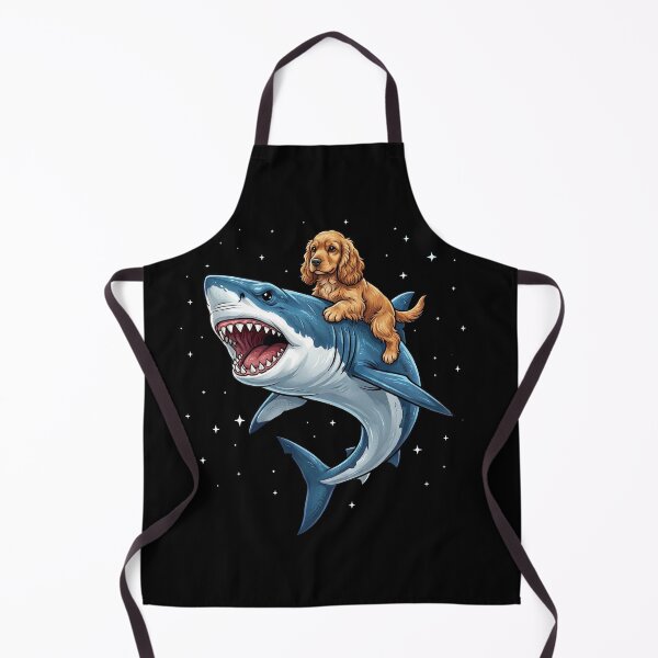 Item preview, Funny Cocker Spaniel Shark Dog Mom Dad Lover designed and sold by TerryConnells.