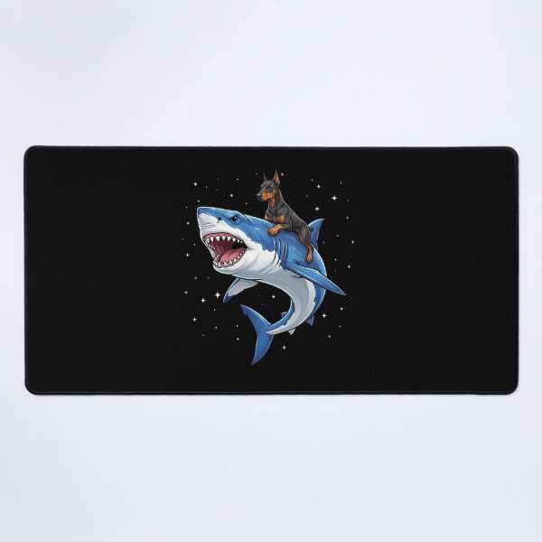 Item preview, Funny Doberman Pinscher Shark Dog Mom Dad Lover designed and sold by TerryConnells.