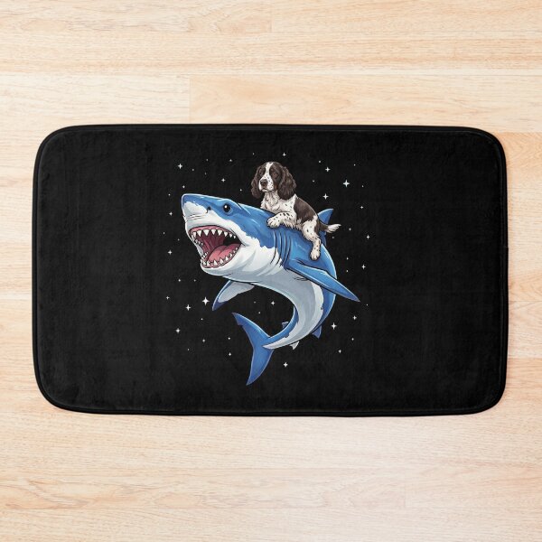Item preview, Funny English Springer Spaniel Shark Dog Mom Dad Lover designed and sold by TerryConnells.