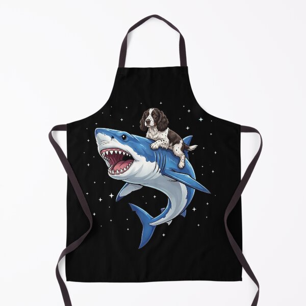 Item preview, Funny English Springer Spaniel Shark Dog Mom Dad Lover designed and sold by TerryConnells.