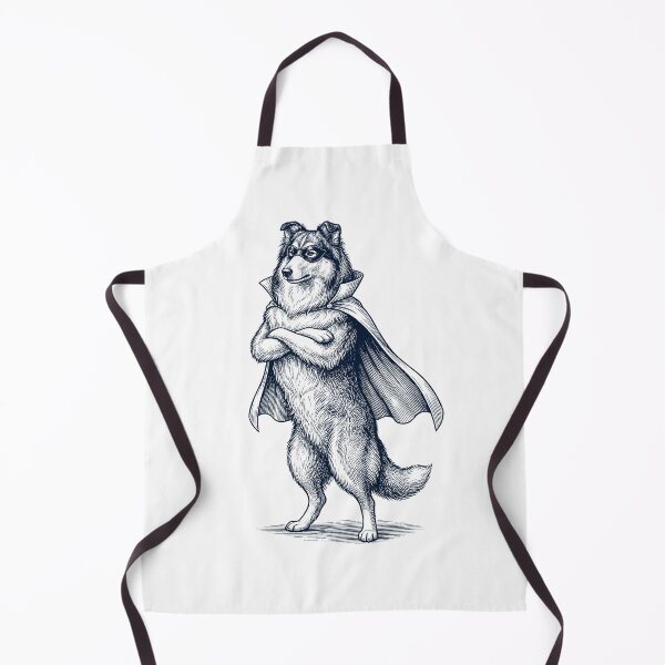 Item preview, Vintage Collie Hero Superhero Dog Lover designed and sold by DoodleTortle.