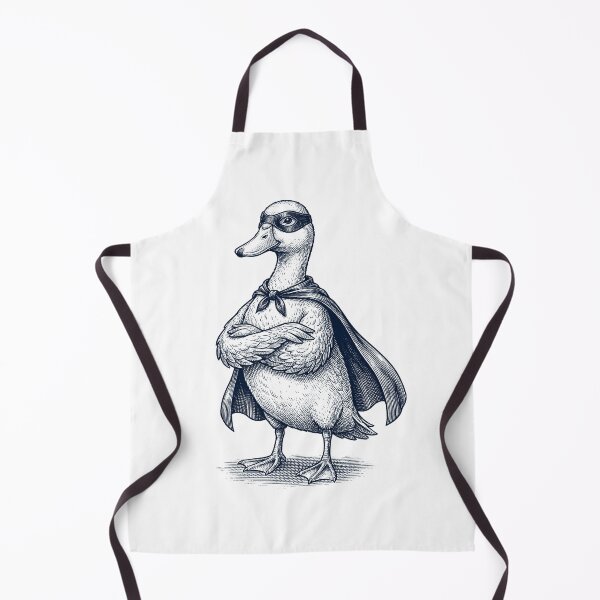 Item preview, Vintage Duck Hero Superhero Animal Lover designed and sold by DoodleTortle.