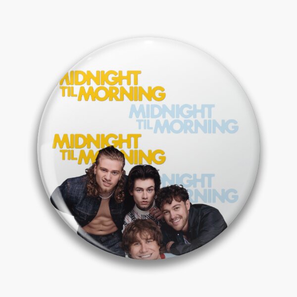 Item preview, Midnight Til Morning Poster Design 4 designed and sold by Gabriella  Goldberg.