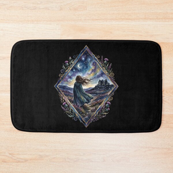 Item preview, Catherine Earnshaw Yorkshire Moors Wuthering Heights Diamond Frame designed and sold by Fenay Designs.